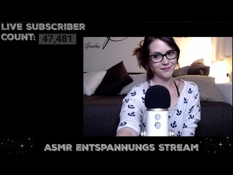 ASMR STREAM ♡ Entspannung & Einschlafen Part 2