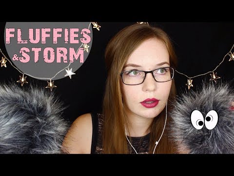 Playing with Fluff 💤 DREAMY Meditation on a Stormy Day 💤 Whispered Binaural HD ASMR