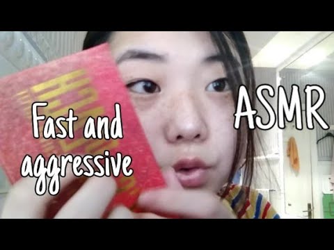 EXTREMELY FAST AND AGGRESSIVE ASMR (NO TALKING)