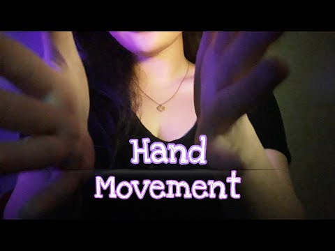 ASMR🌌 Hand movement right infront of your face [face touching]👐😌