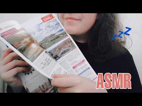 ASMR - Zeitschriften blättern - Page Turning - german/deutsch