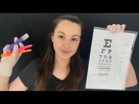 ASMR | Fast 5 Minute Eye Exam