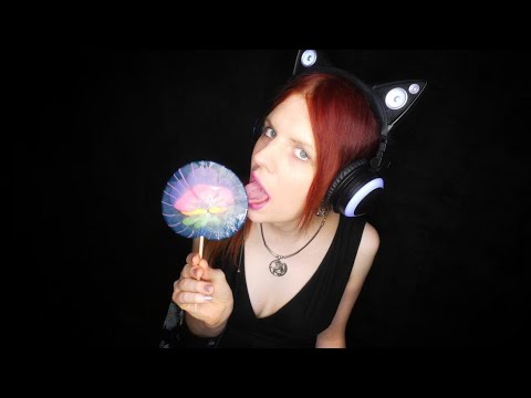 ASMR | Licking Giant Big Lollipop (No Talking) | Eating Sounds