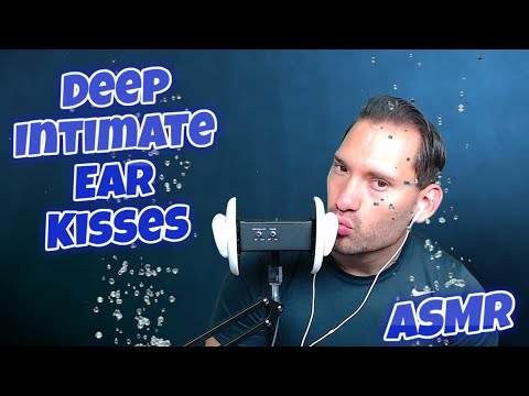 ASMR - Underwater Deep Intimate Ear Kisses With Tapping