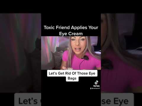 ASMR TOXIC Friend Applies Your Eye Cream (Toxic Friend With A NY Accent)