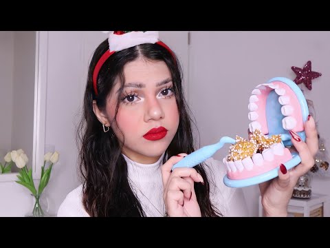 ASMR roleplay DENTISTA antipática🦷 (limpieza dental)🪥 | Dámaris ASMR♡