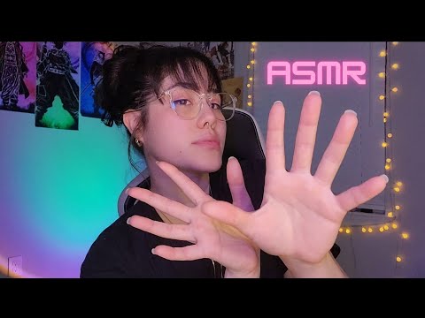 Asmr: HAND SOUNDS 👋🏻 Fast & Aggressive 🔥 with Whispering