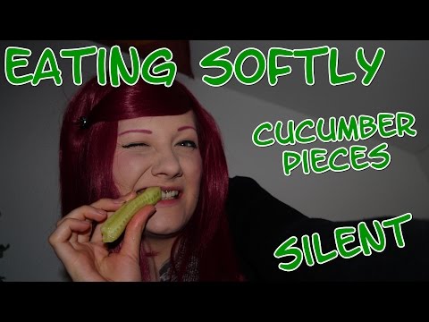 HARMONY ASMR Eating Softly Cucumber