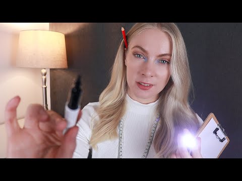 ASMR Giving You A New Identity (Measuring, Touching, Inspecting & Drawing On Your Face) NZ Accent
