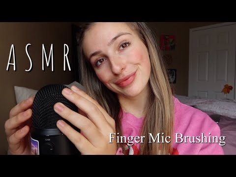 ASMR Finger Mic Brushing | Whisper Ramble, Crystals, Manifesting, Dreams, Plants