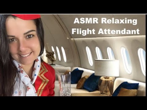 ASMR Luxury First Class Flight Attendant | Personal Attention for SLEEP