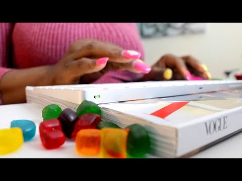 Gum Drop ASMR Candy Eating Sounds 🍬 Tapping