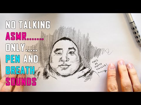 Sketching Matty Tingles [ASMR No Talking]