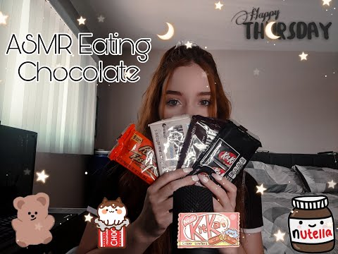 ASMR~ EATING CHOCOLATE (SPANISH)