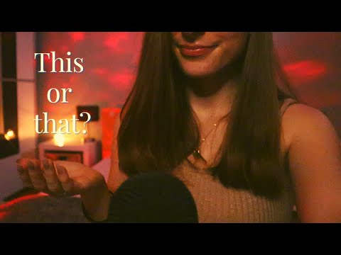 ASMR Decision Making | This or That? (German and English)