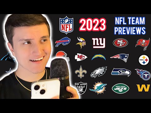 [ASMR] ‘23-‘24 NFL Team Previews and Predictions 🏈💤