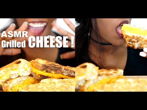 🌱ASMR Mukbang Grilled Cheese Sandwich (Vegan) Collab with Songbyrd ASMR and Madison Mukbang