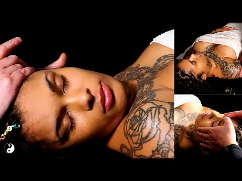 [ASMR] Head, Neck & Arm Pressure Point Massage To Calm The Mind & Soothe The Heart [No Talking]