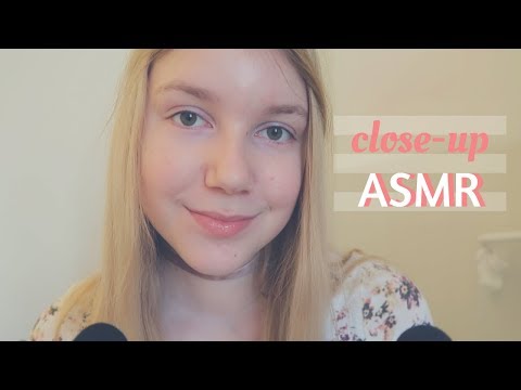 ASMR close-up inaudible whispering (mouth sounds)
