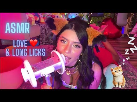 ❤️ ASMR Relaxing Loving Whispers & Slow Intense Mouth Sounds 👅  | Relax Shhhhh | Corneliusthecat