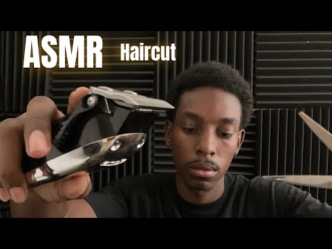 [ASMR] Relaxing Haircut roleplay (my camera died )