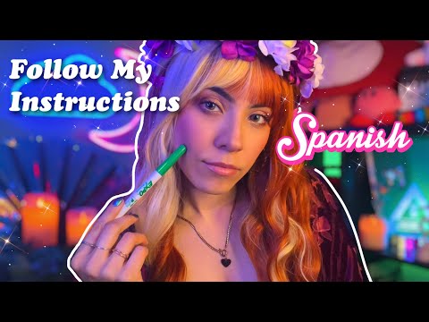 ASMR Can You Follow My Instructions in Spanish? 💖 (Can you keep up? 😉)