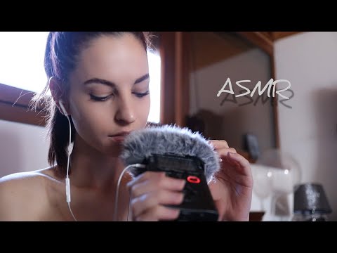 ASMR | Water Bottle | Fluffy mic to comfort you with trigger words (sk, tk, sh) 💓Happy Relaxation💓
