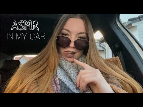 ASMR | IN MY CAR with buildup tapping⚡️