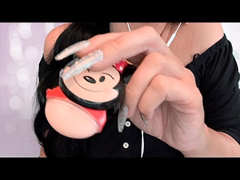 2 Minute ASMR Doing Your Makeup in 2 Minutes [up close visuals, personal attention, intense tingles]