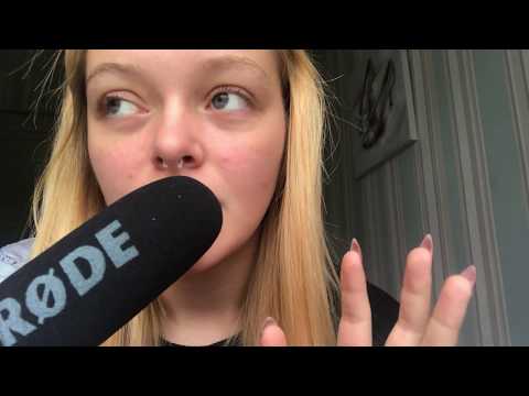 ASMR | inaudible whispers update