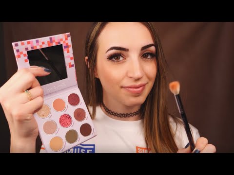ASMR | Big Sister Does Your Makeup | Relaxing | 60fps