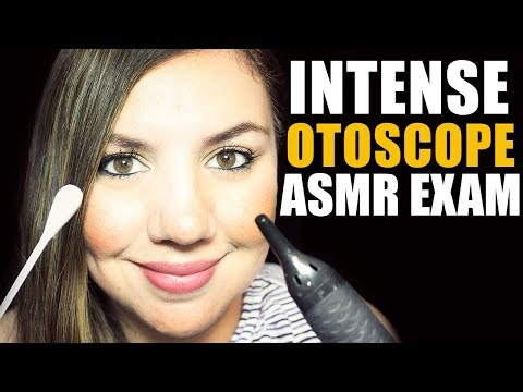 ASMR INTENSE Otoscope Exam👂EAR 👂BUG 🐞EXTRACTION