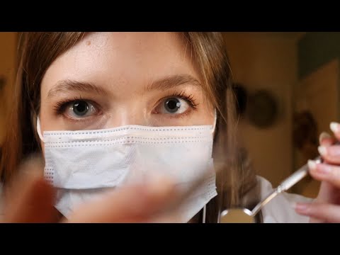 ASMR Dentist Cleaning 🦷 (Soft Spoken & Personal Attention)