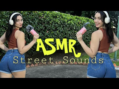 ASMR EN ESPAÑOL | STREET SOUNDS ASMR SOFT SPOKEN  😘