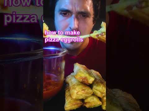 Gourmet Chef Makes Pizza Egg Rolls !