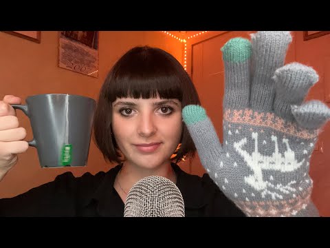ASMR Friend Comforts You while You’re Sick🤧❄️🤒🧣(personal attention + inaudible whispering, roleplay)