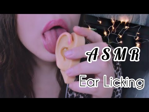 ASMR Ear Licking | Honey Licking | АСМР Ликинг | Звуки рта