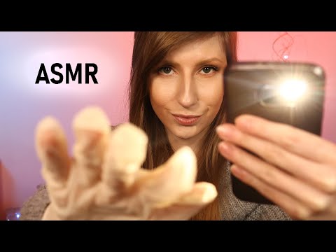 ASMR dermatologist exam, slavic girl asmr