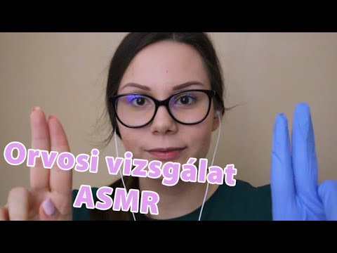[Magyar ASMR] Orvosi vizsgálat (cranial nerve) roleplay