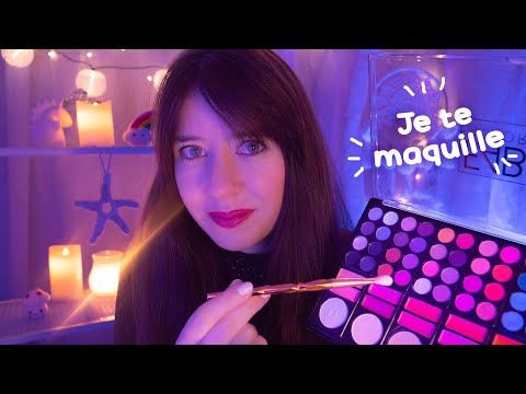 ASMR FR | Roleplay ✨ Je te maquille pour ton shooting photo (Ep. 1)