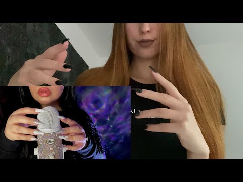 ASMR | SKIN SCRATCHING, MIC SCRATCHING and MOUTH SOUNDS with @ASMR4EVERY1 ✨