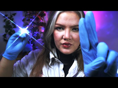 ASMR MOST Detailed Cranial Nerve Exam | Doctor Roleplay Ear, Eye Exam Hearing Test
