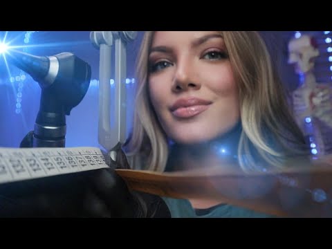 ASMR Most Detailed Ear Exam: Ultimate Ear Inspection, Cleaning, Measuring, Binaural Beats *Intense*