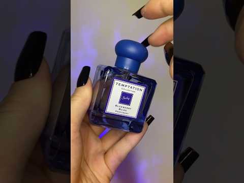 асмр распаковка парфюмерная вода besties temptation blueberry bliss🫐 вам привет от Веника:)