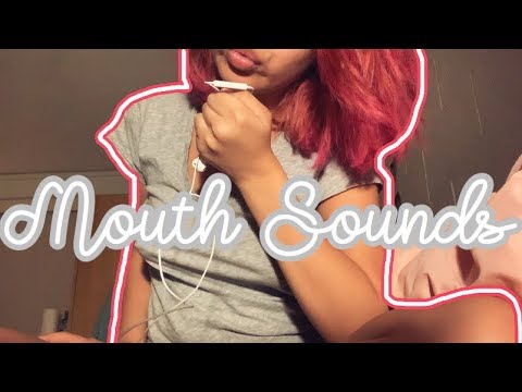 ASMR mouth sounds and some kisses(no talking)
