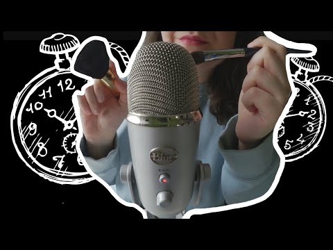 ASMR - ONE MINUTE BRUSHING SOUNDS