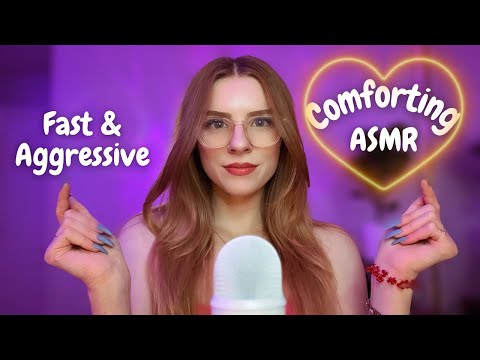 Comforting ASMR for Anxiety & ADHD | Fast & Aggressive Triggers *soft spoken*