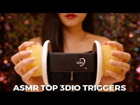 ASMR Top 10 3Dio Triggers for Sleep and Relaxation (No Talking)