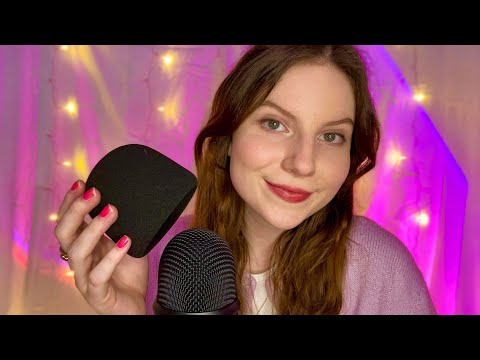 ASMR Mic Pumping & Swirling (w/ Mouth Sounds and Close Whispers)