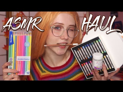 ASMR drawing with me 🎀 relaxing sounds for you